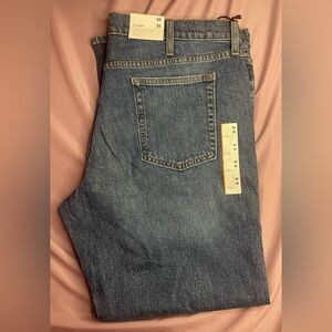 Goodfellow Co Men's Straight Fit Jeans 40x30 Blue Stretch Denim Pockets NWT